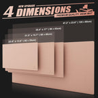 Large Office Desk Mat, Leather Mouse Pad (31.5"X15.7", Pink)