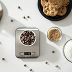 Digital Kitchen Scale for Food Measurement, Grams and Ounces, Capacity 11 lbs